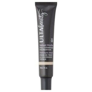 Ulta Beauty Velvet Matte Full Coverage Liquid Foundation 1 oz Fair Warm Makeup